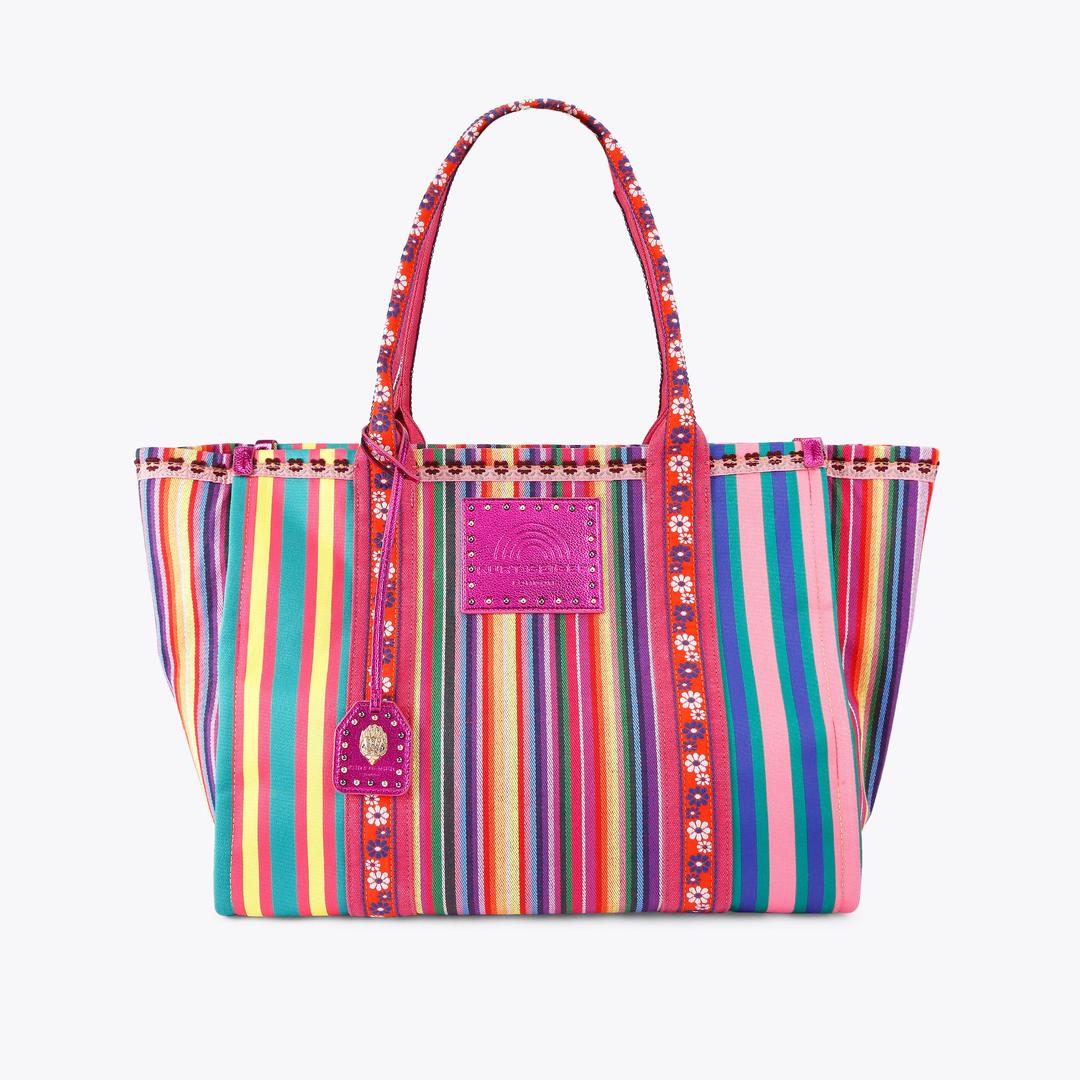 Kurt Geiger Large Southbank Shopper - Fushia Combination
