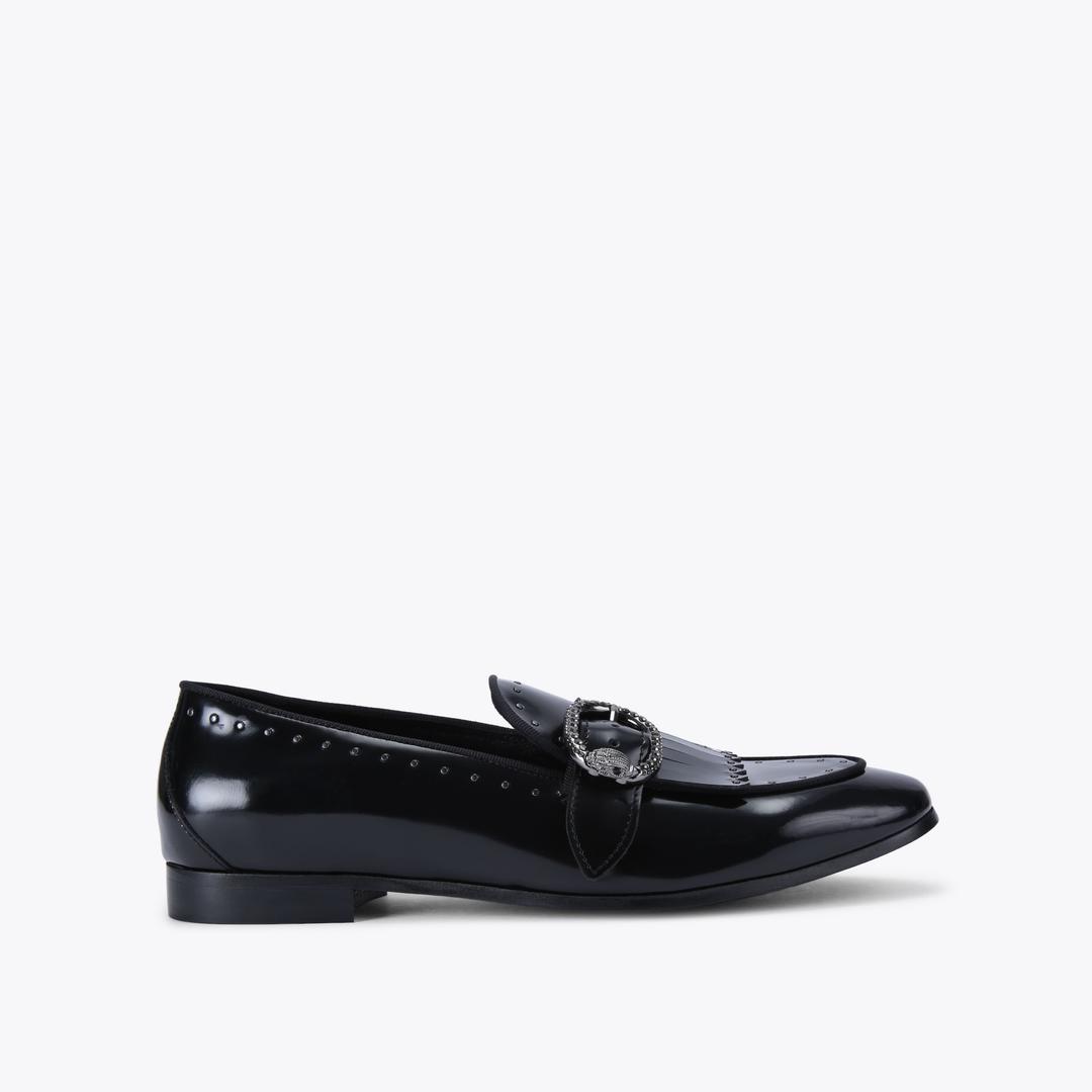 Kurt Geiger Albany Buckle Loafer - Black