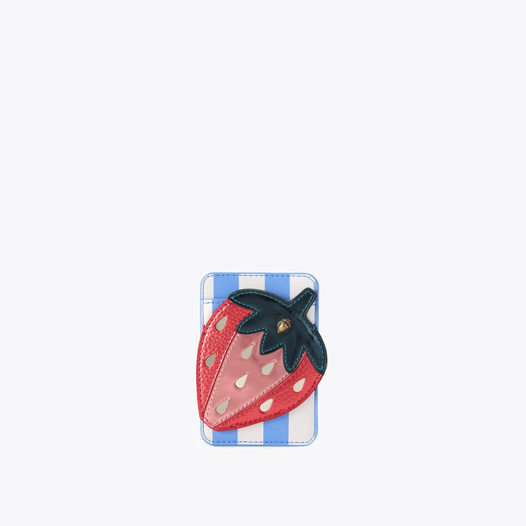 Kurt Geiger Strawberry Phone Card Wallet - White Other