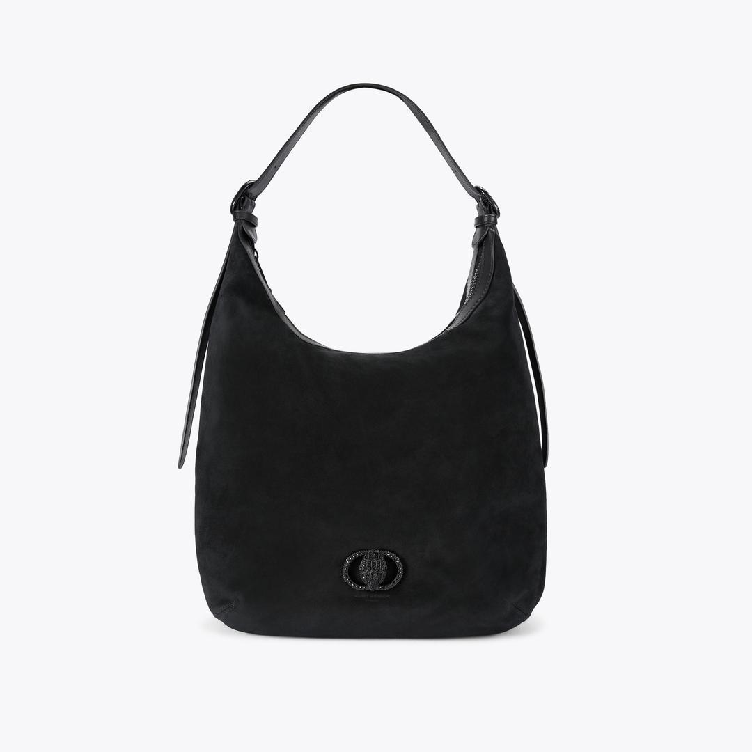 Kurt Geiger Large Chelsea Drench Soft Hobo - Black