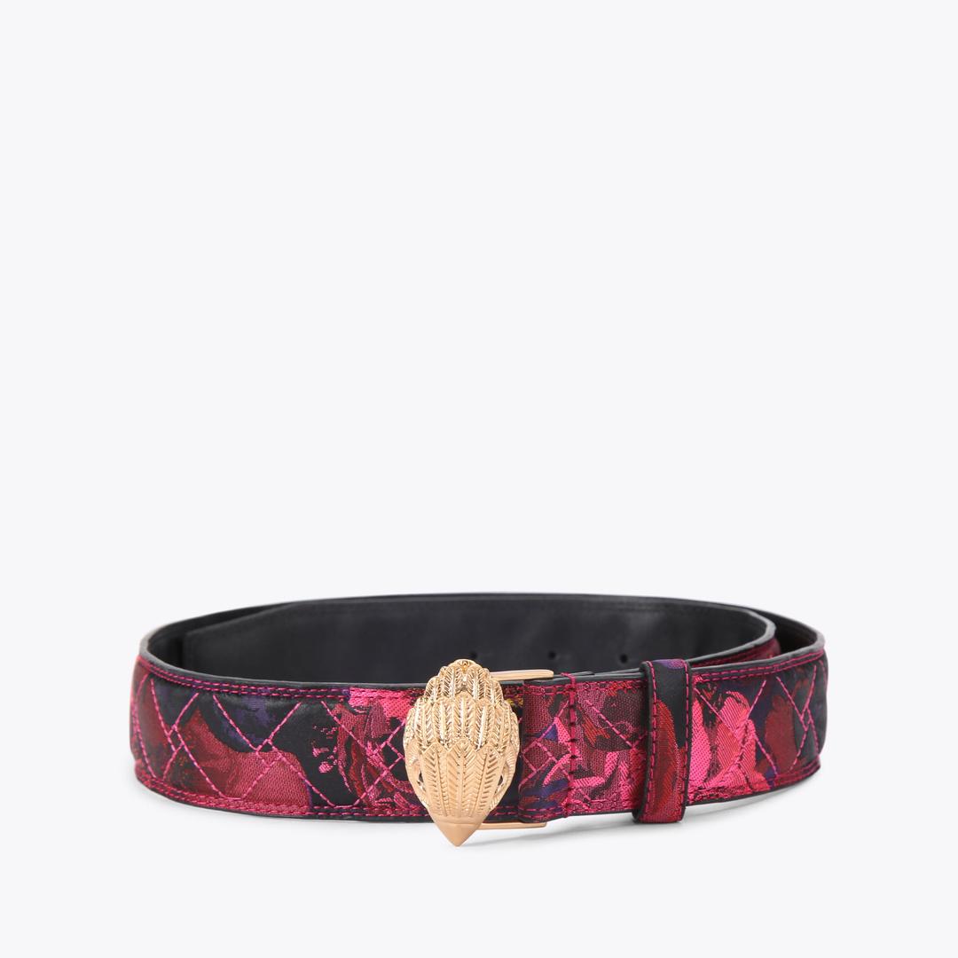 Kurt Geiger Kensington Belt - Fushia Combination