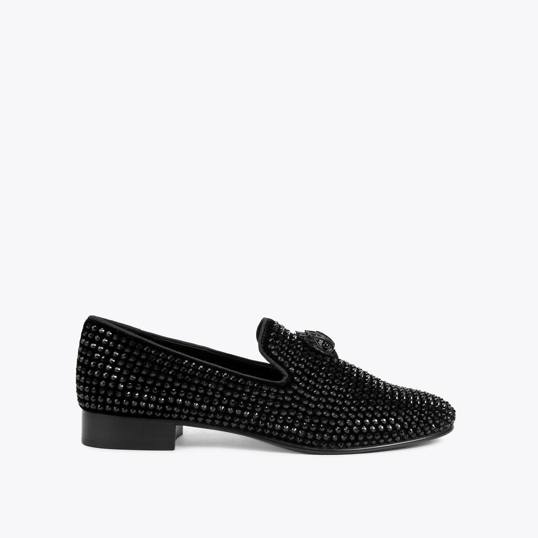 Kurt Geiger Mens Ace Stud - Black