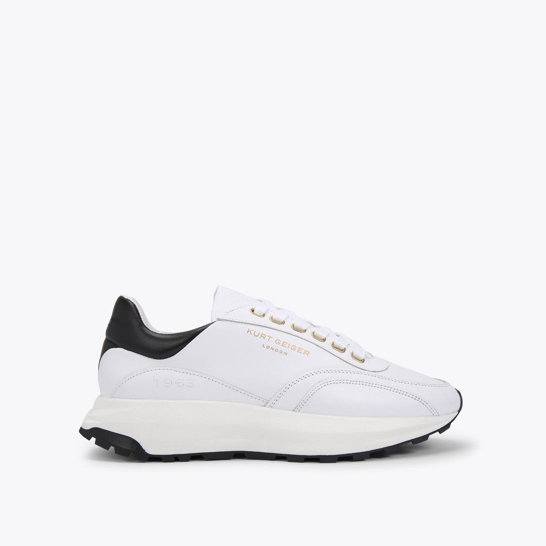 Kurt Geiger Gaspar Sneaker - White Black