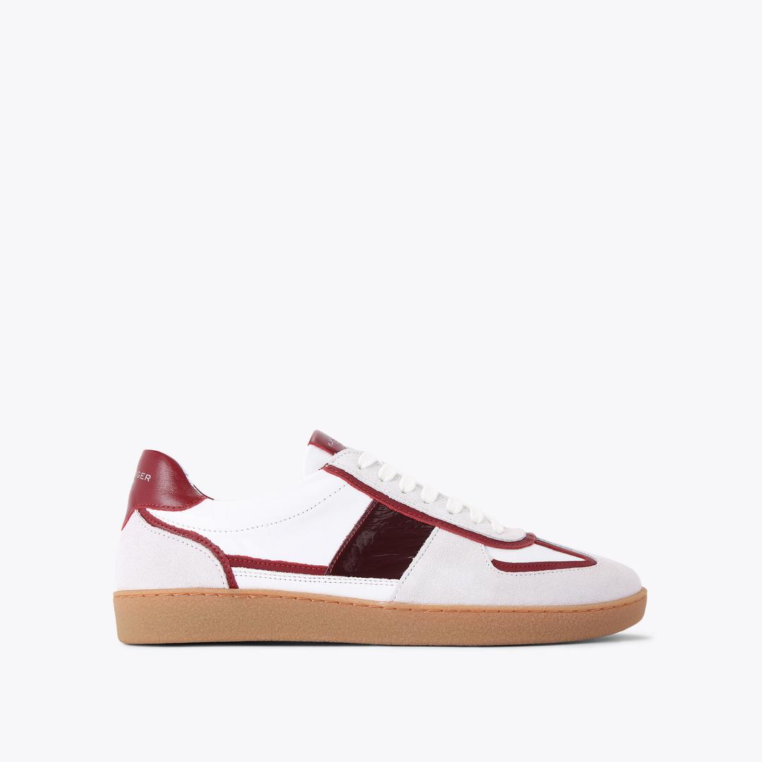 Kurt Geiger Lloyd Sneaker - White Red