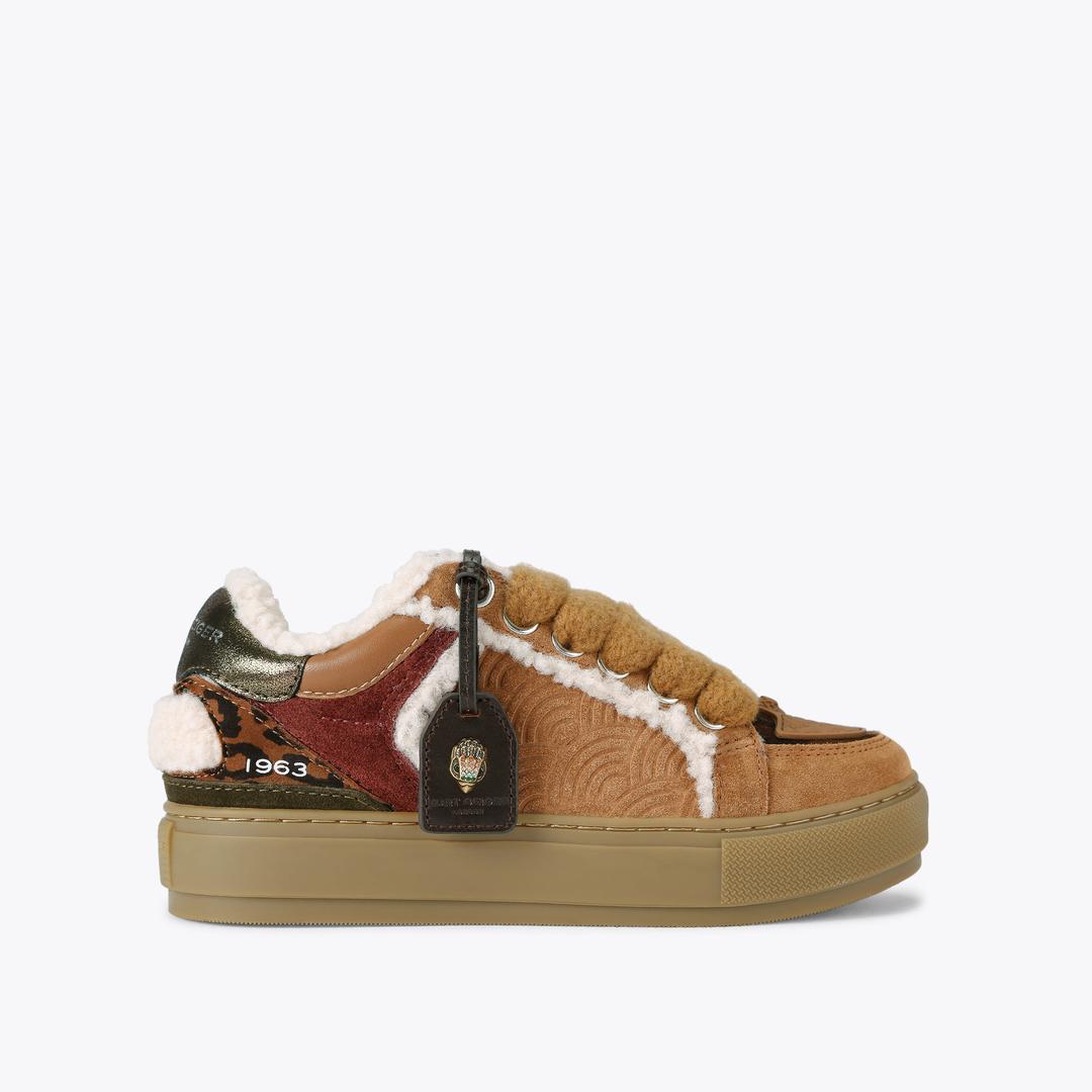 Kurt Geiger Southbank Tag Sneaker - Brown Other