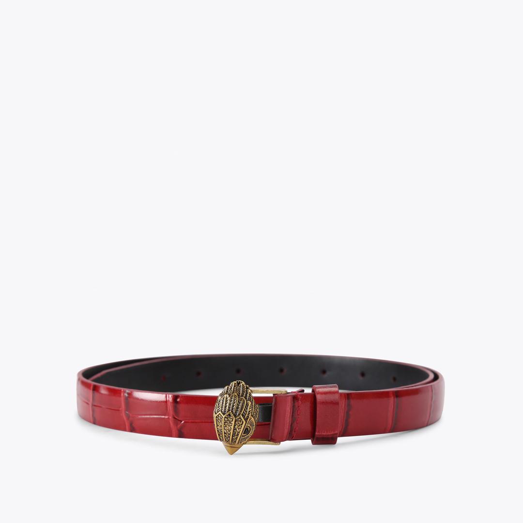Kurt Geiger Eagle Belt - Red Dark