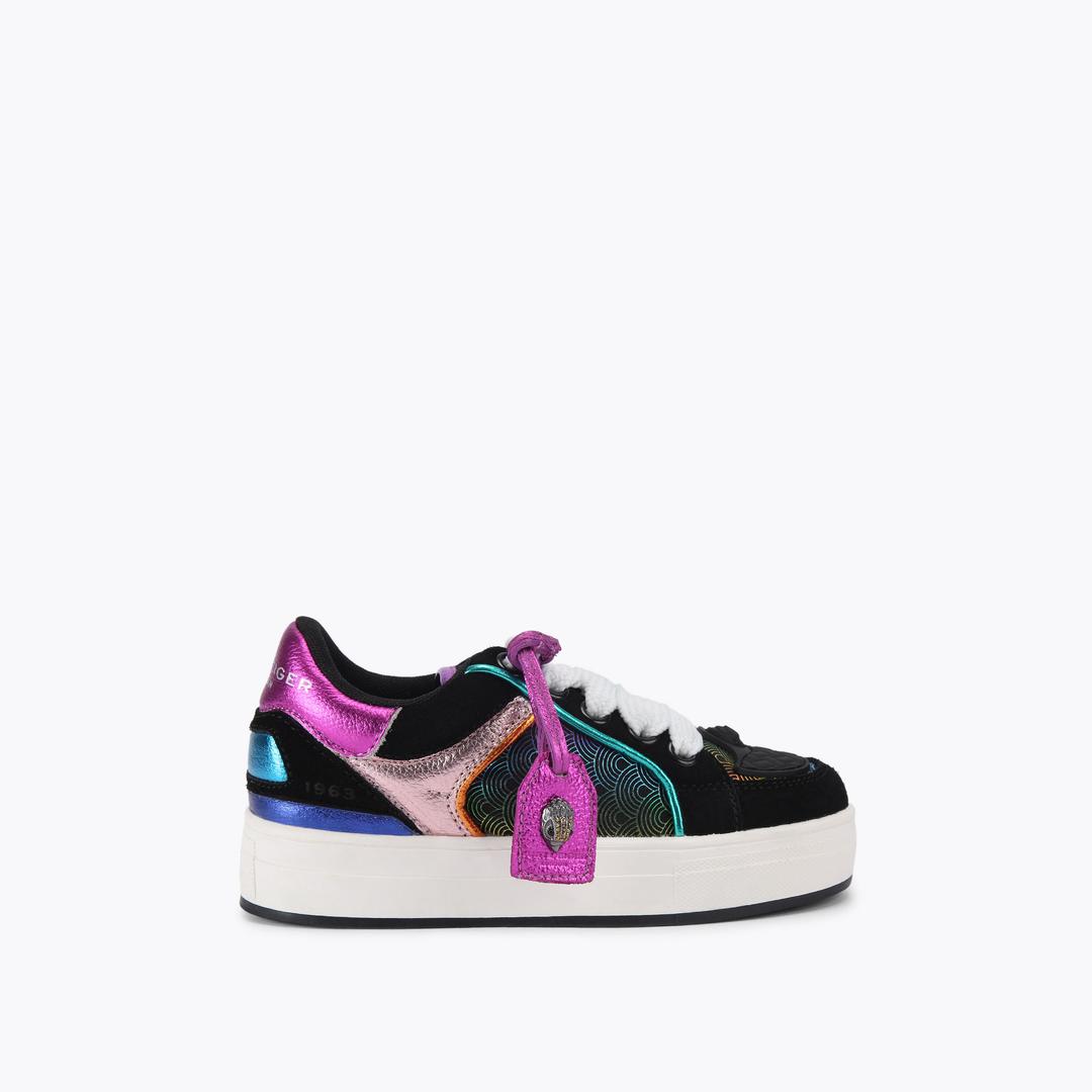 Kurt Geiger Junior Southbank Tag Sneaker - Black Combination