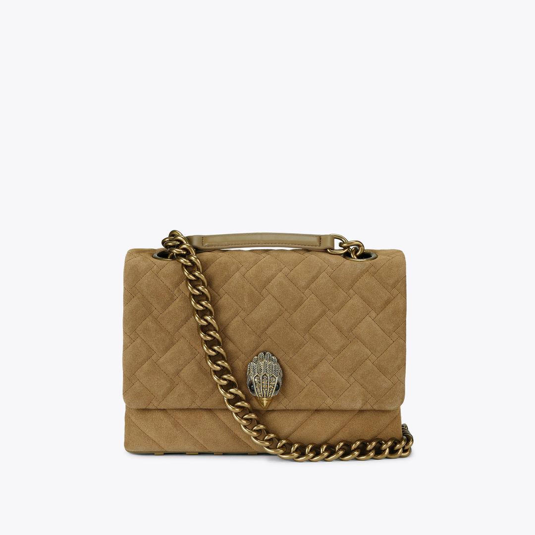 Kurt Geiger Large Kensington Kurt Bag - Camel