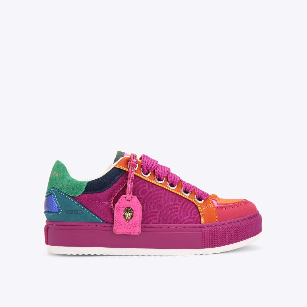 Kurt Geiger Southbank Tag Sneaker - Viola