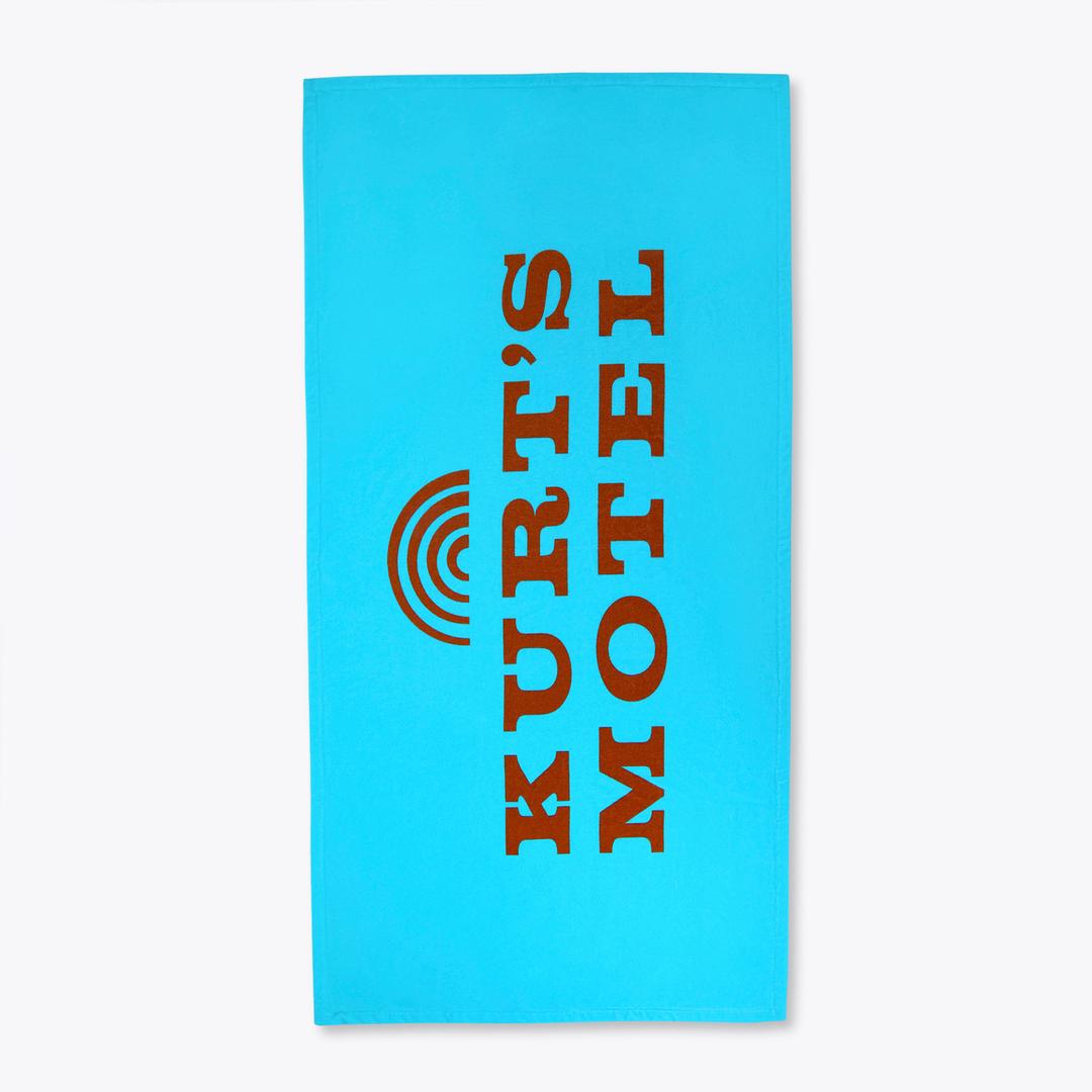 Kurt Geiger Kurts Motel Towel - Blue