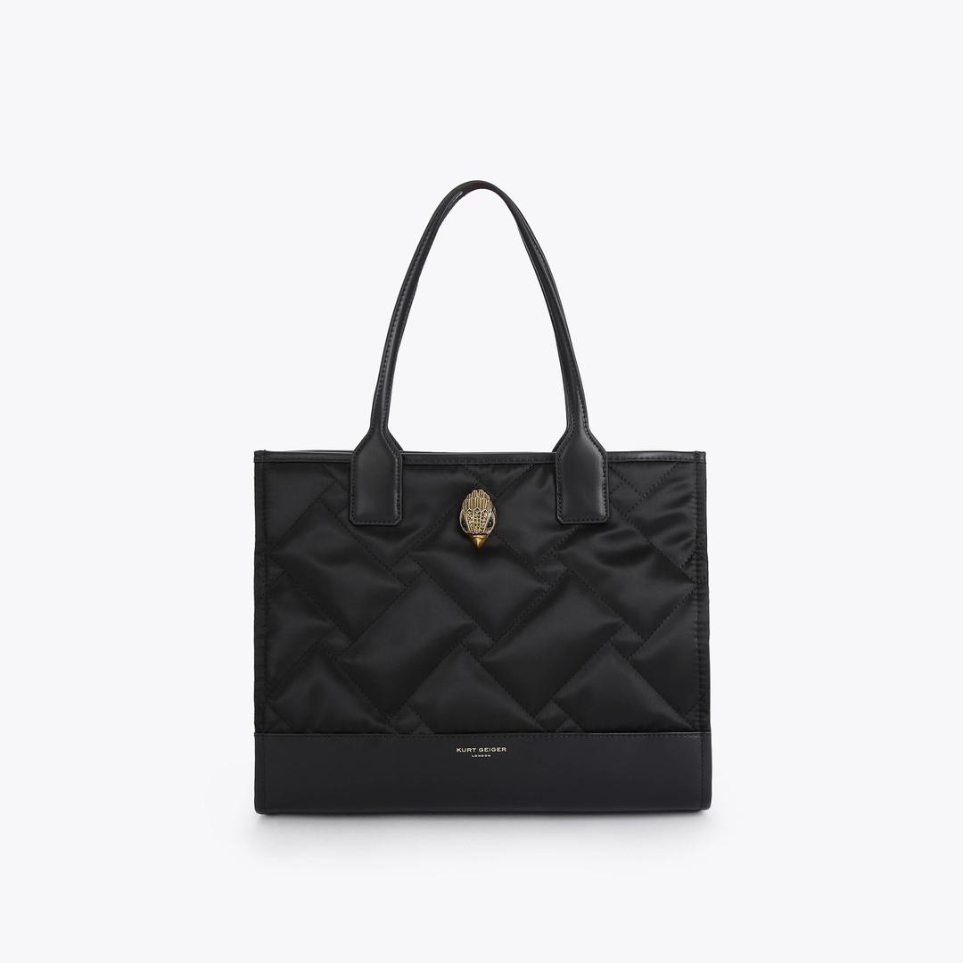 Kurt Geiger Small Recycled Shopper Bag - Black