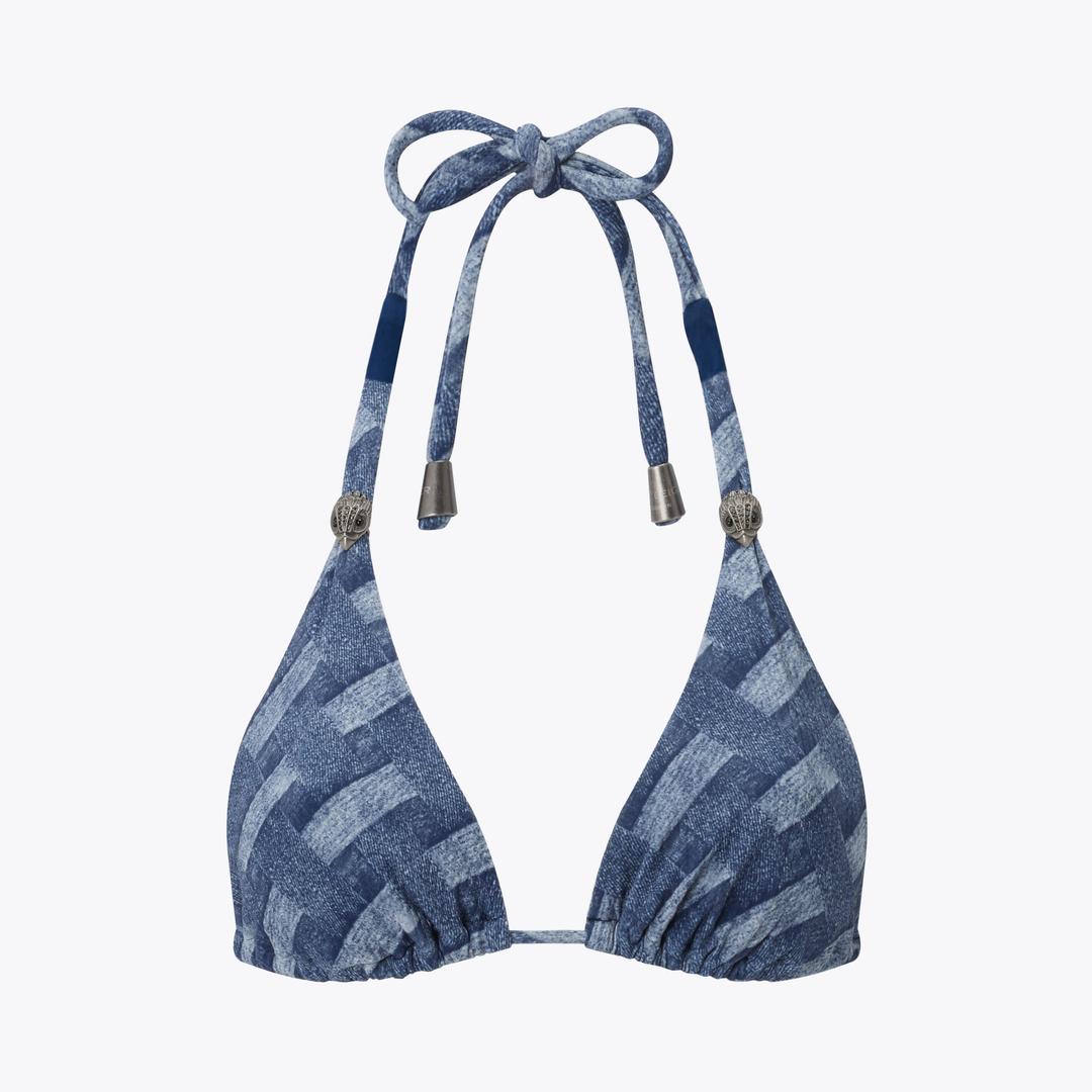 Kurt Geiger Kensington Triangle Top - DENIM