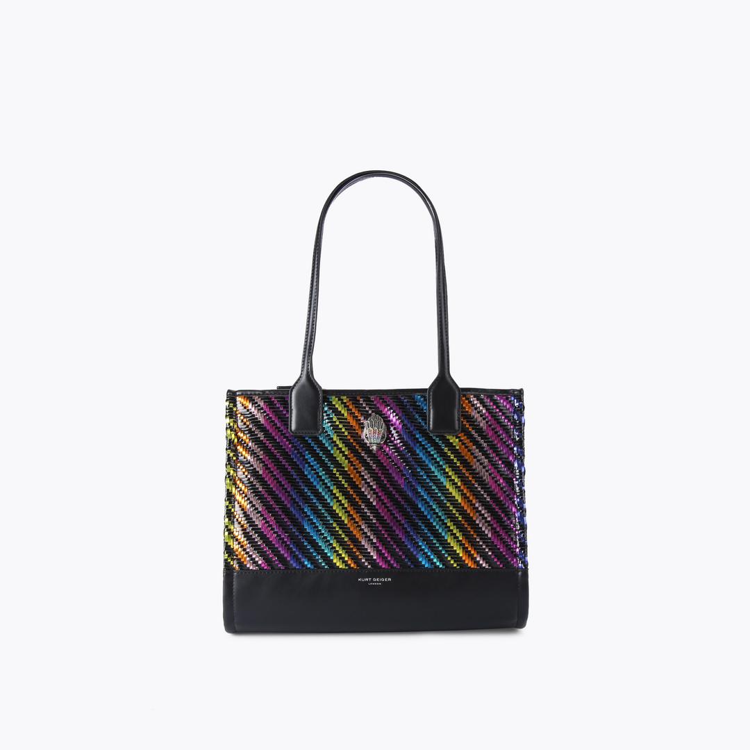 Kurt Geiger Small Kensington Square Tote Bag - Black Other
