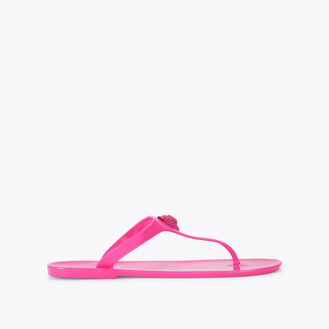 Kurt Geiger Maddison T-bar Sandal - Fushia