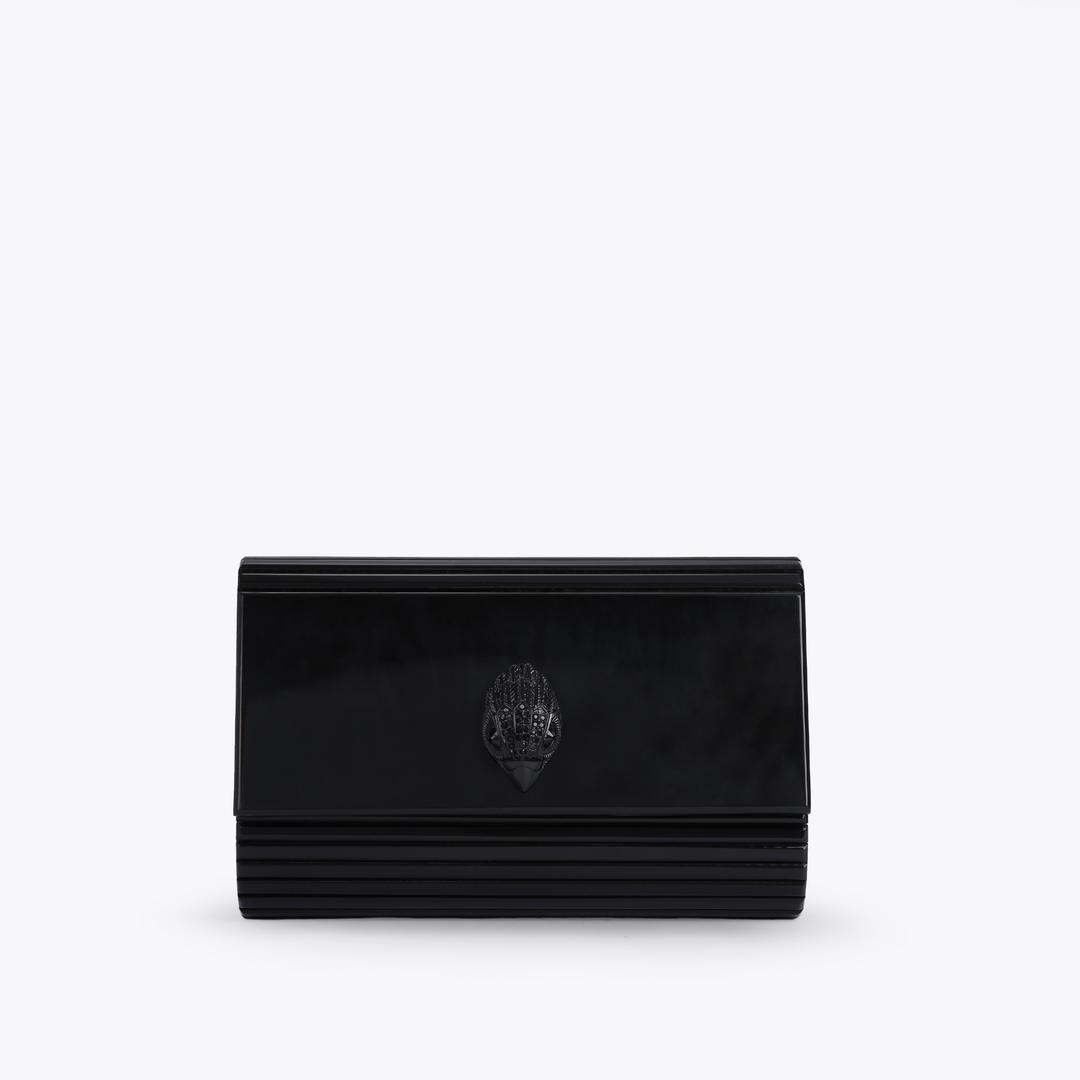Kurt Geiger Drench Party Eagle Clutch Bag - Black