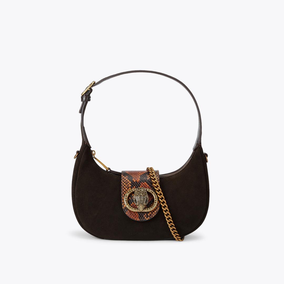 Kurt Geiger Small Chelsea Hobo Bag - Brown Other