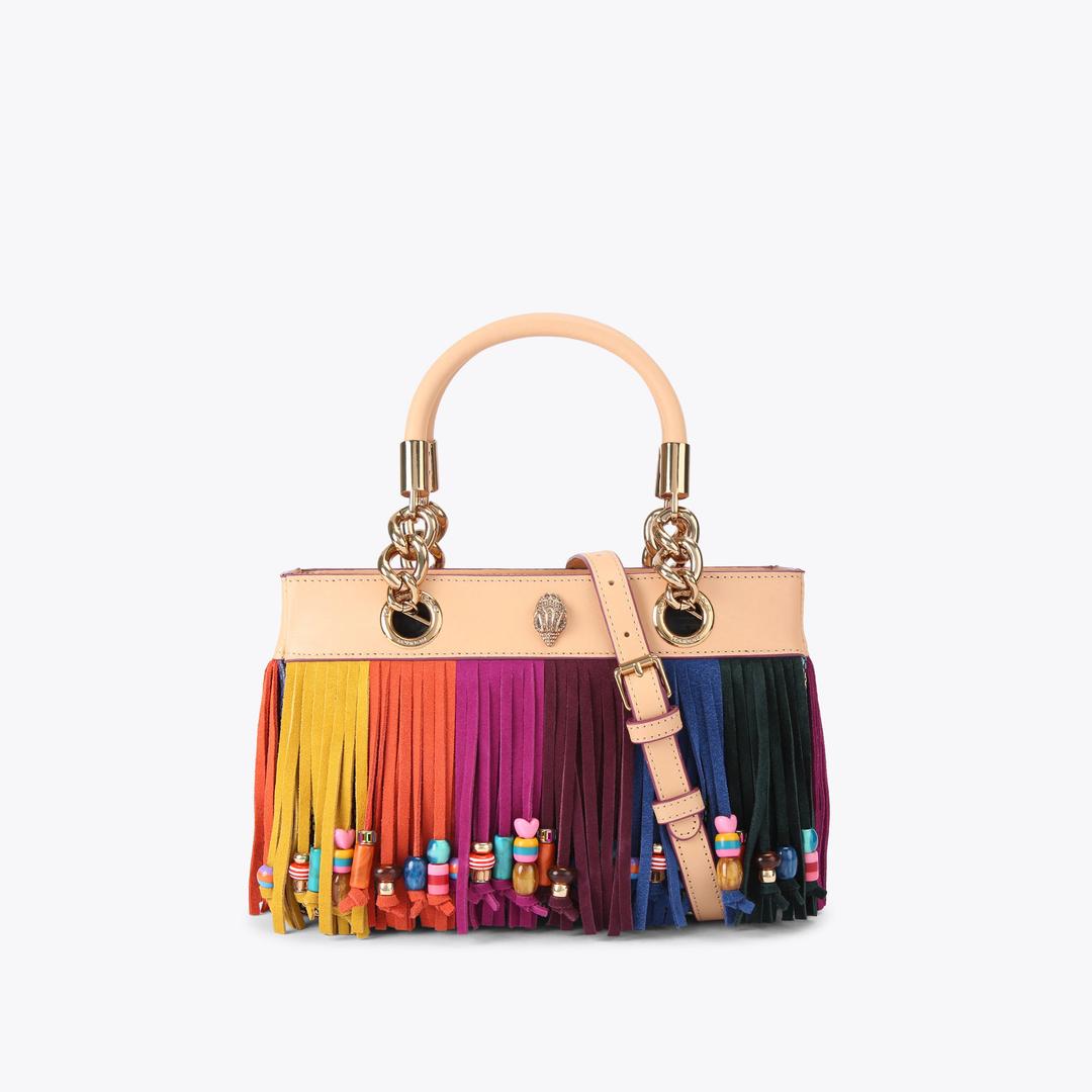 Kurt Geiger Square Kensington Fringe Bag - Other