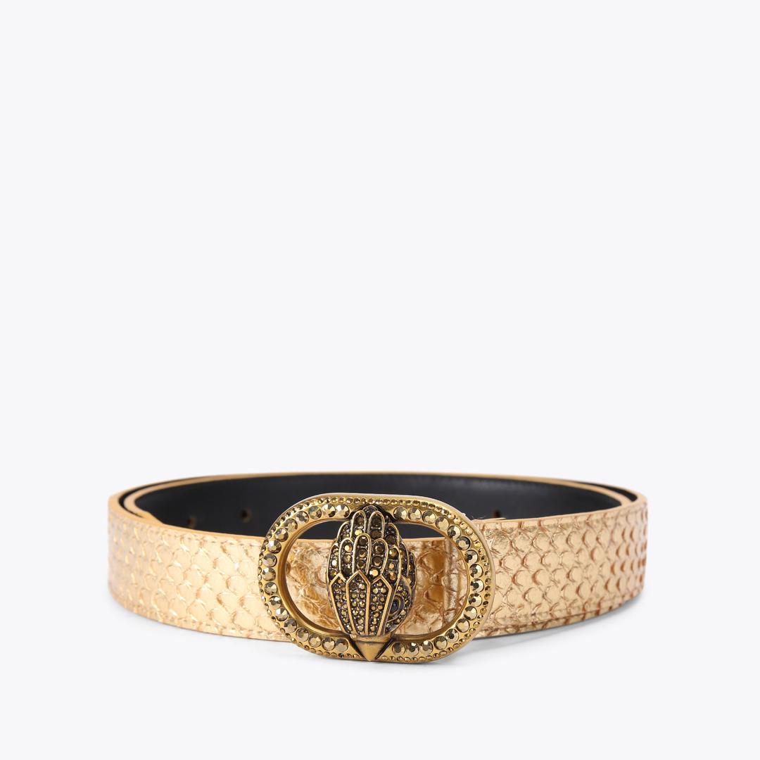 Kurt Geiger Chelsea Belt - Gold