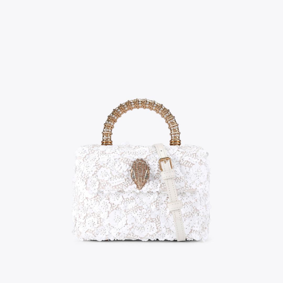 Kurt Geiger Mini Handle Kensington Bag - White Other