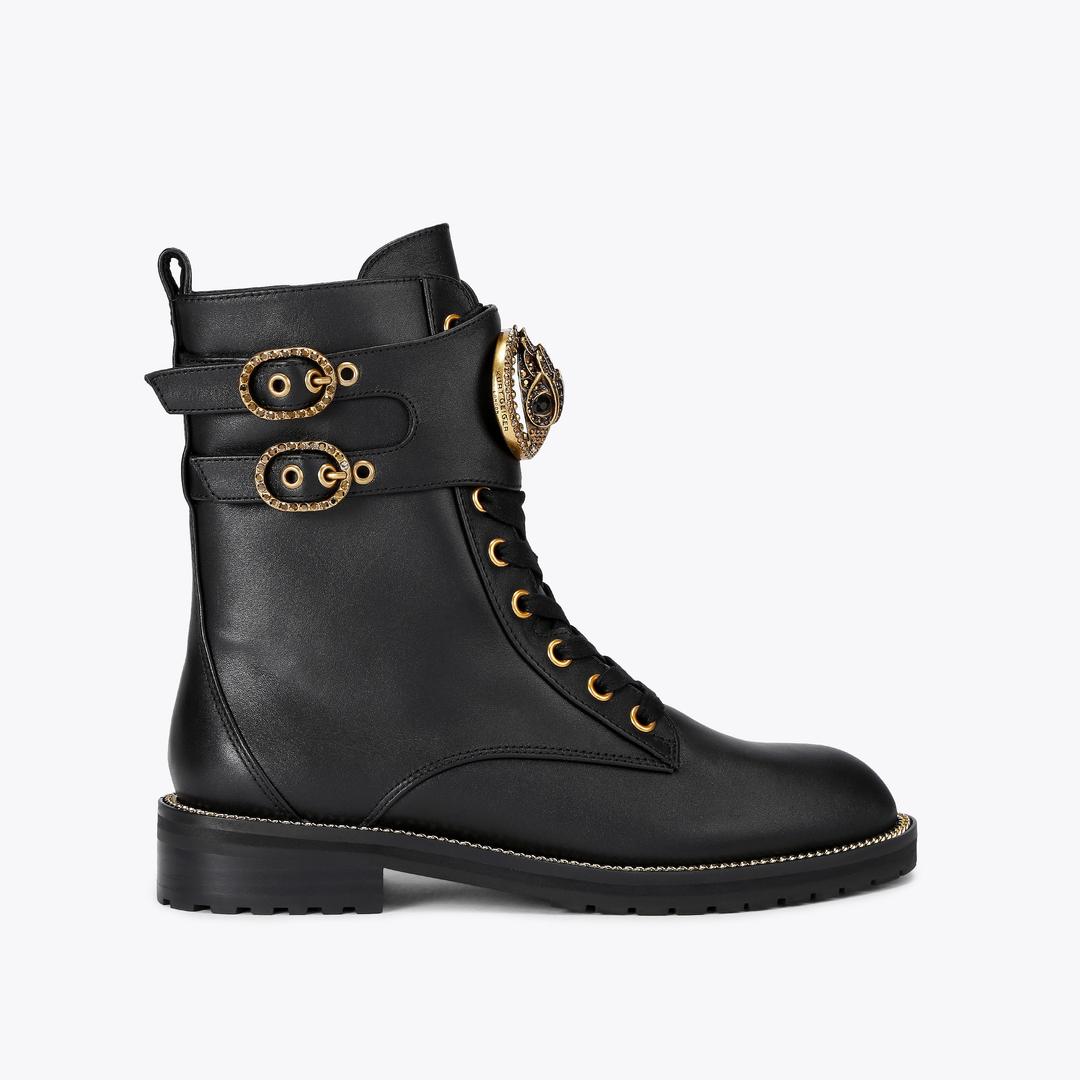 Kurt Geiger Stoop Chelsea Biker Boot - Black
